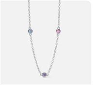 Collana Mabina Bambino Rainbow in Argento 553691
